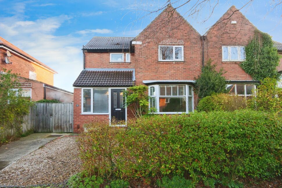 Main image of 3 bedroom Semi Detached House for sale, Granger Avenue, York, North Yorkshire, YO26