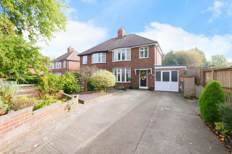 Main image of 3 bedroom Semi Detached House for sale, Hamilton Drive East, York, North Yorkshire, YO24