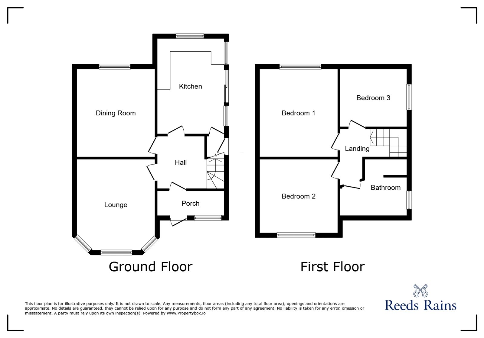 Floorplan of 3 bedroom Semi Detached House for sale, St. Stephens Road, York, North Yorkshire, YO24