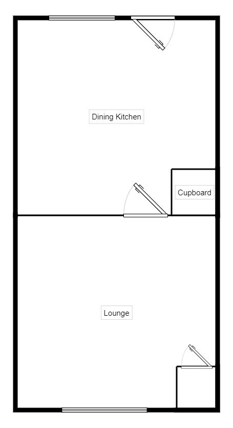 Floorplan of 2 bedroom Mid Terrace House for sale, Whiteacre Road, Ashton-under-Lyne, Greater Manchester, OL6