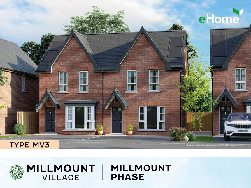 Main image of 3 bedroom Semi Detached House for sale, Millmount Village, Comber Road, Belfast, BT16