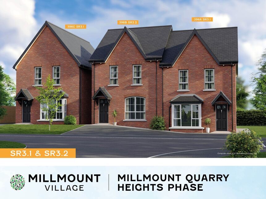 Main image of 3 bedroom Semi Detached House for sale, Millmount Village, Comber Road, Belfast, BT16