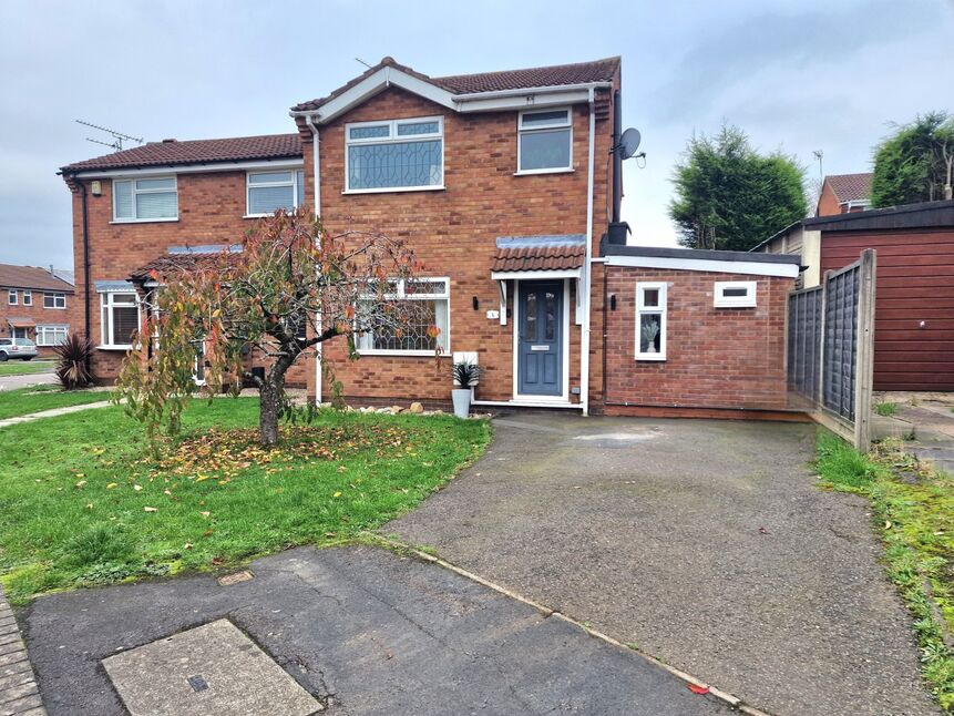 Main image of 4 bedroom Semi Detached House for sale, Aintree Close, Bedworth, Warwickshire, CV12