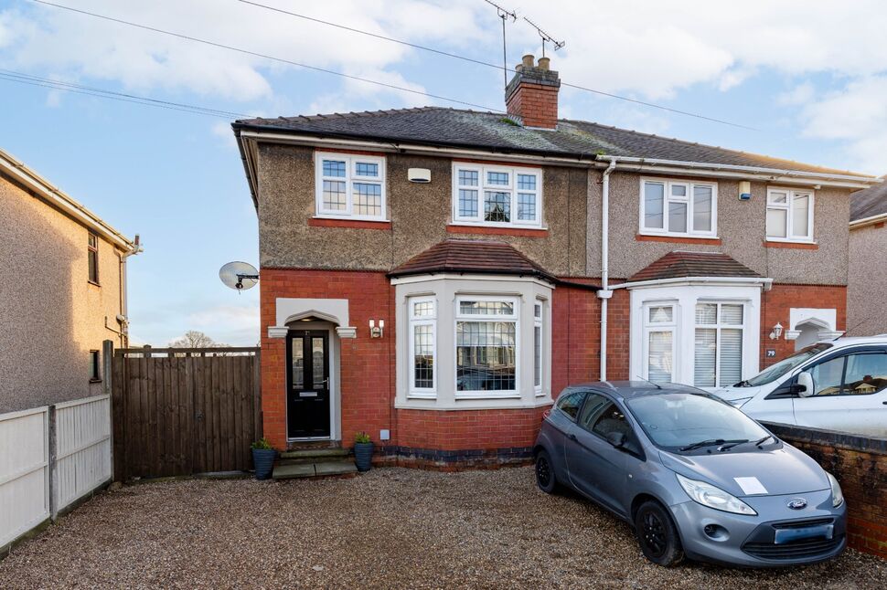 Main image of 3 bedroom Semi Detached House for sale, Goodyers End Lane, Bedworth, Warwickshire, CV12