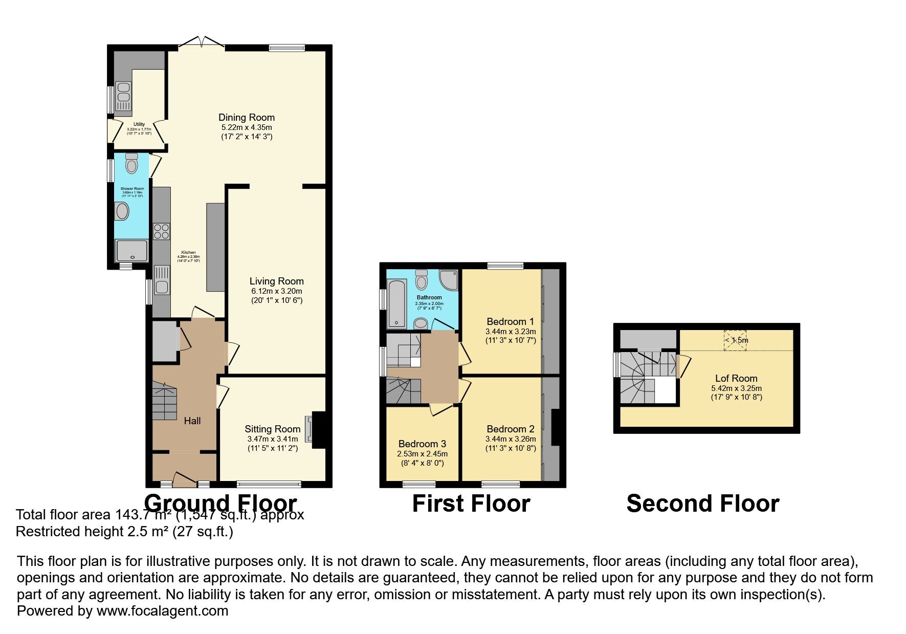 Floorplan of 3 bedroom Semi Detached House for sale, Glendale Avenue North, Four Winds, Belfast, BT8