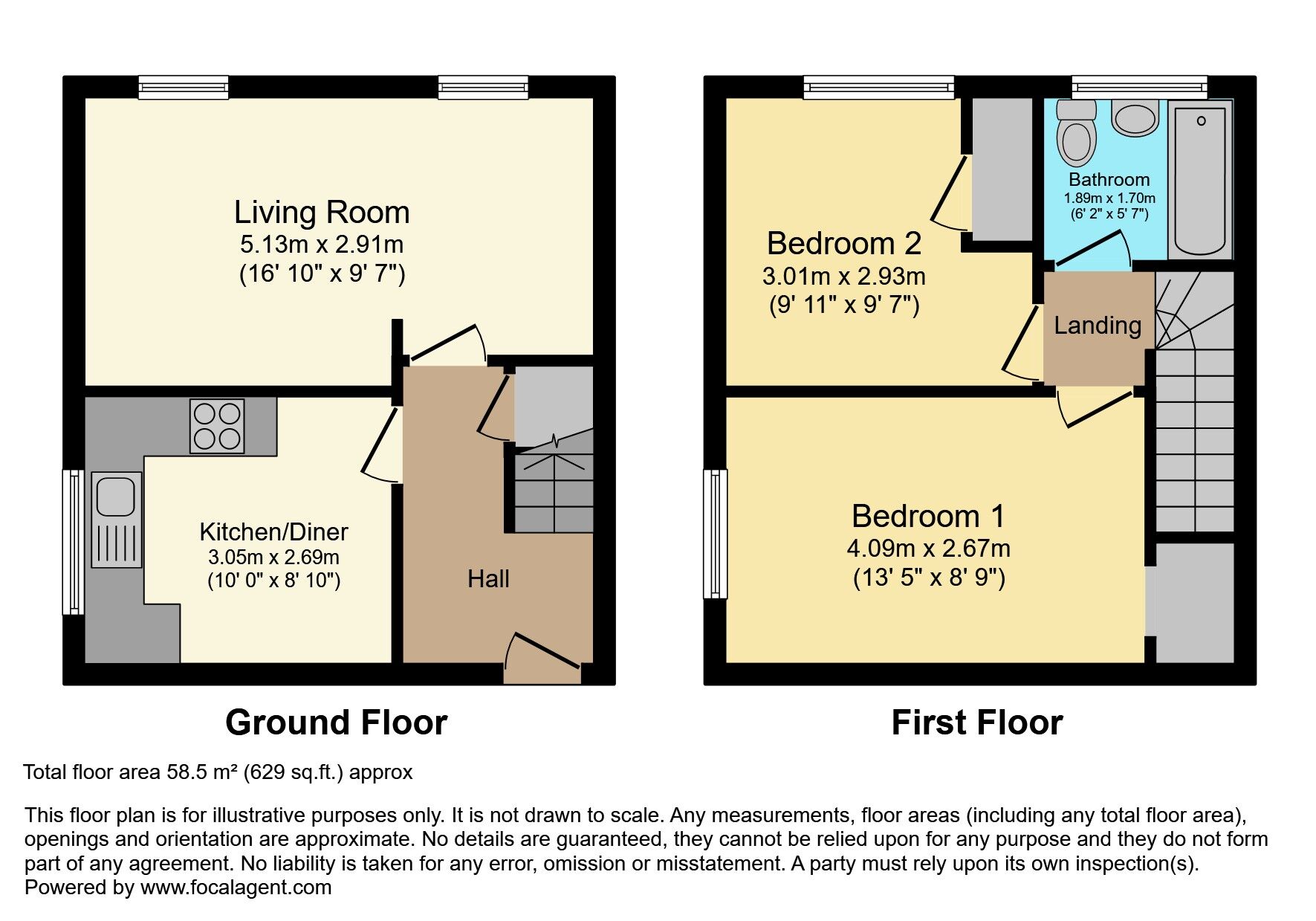 Floorplan of 2 bedroom  Flat for sale, Castledillon Road, Belfast, County Antrim, BT8