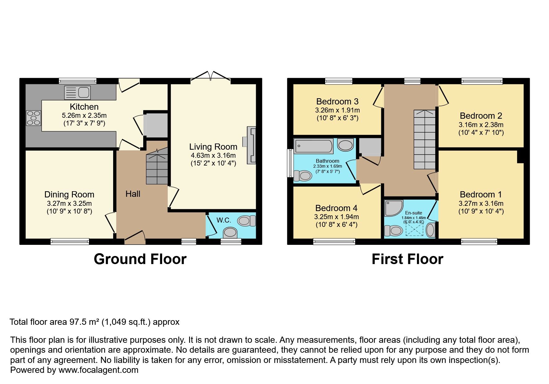 Floorplan of 4 bedroom Detached House for sale, Baronscourt Mews, Carryduff, Belfast, BT8