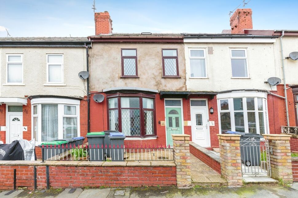 Main image of 2 bedroom Mid Terrace House for sale, Lune Grove, Blackpool, Lancashire, FY1