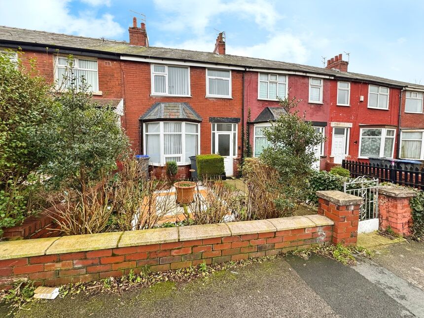 Main image of 3 bedroom Mid Terrace House for sale, Queen Victoria Road, Blackpool, Lancashire, FY1