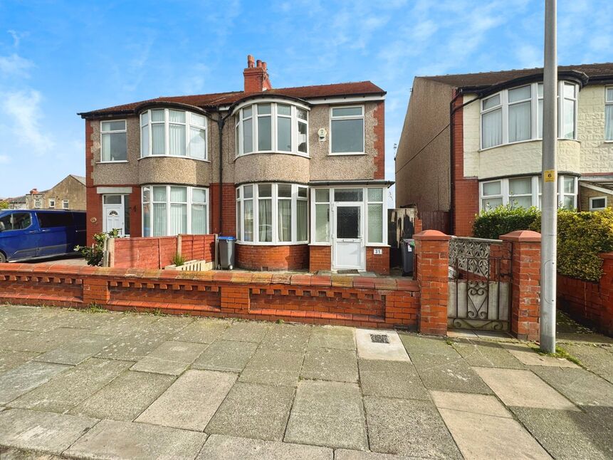 Main image of 3 bedroom Semi Detached House for sale, Lyndhurst Avenue, Blackpool, Lancashire, FY4