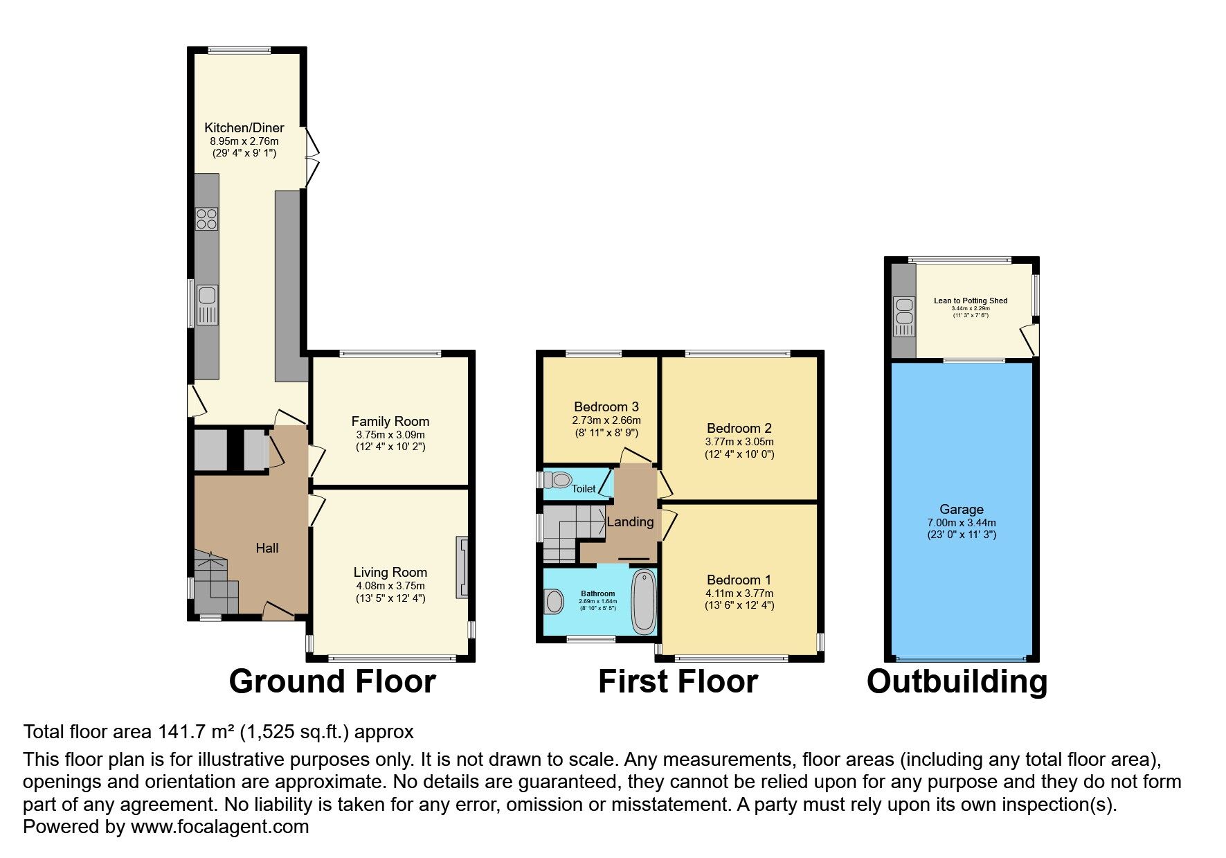 Floorplan of 3 bedroom Detached House for sale, Grange Road, Bangor, County Down, BT20