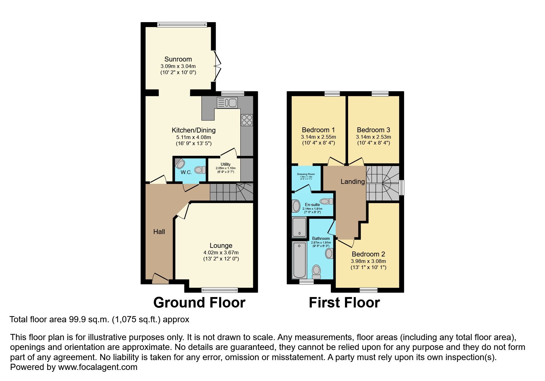 Floorplan of 3 bedroom Semi Detached House for sale, Lynn Hall Place, Bangor, County Down, BT19