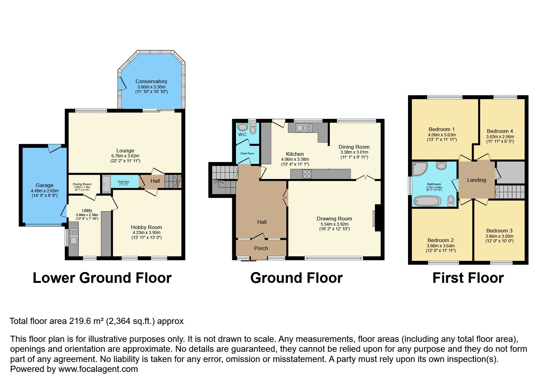 Floorplan of 4 bedroom Detached House for sale, Deanfield, Bangor, County Down, BT19