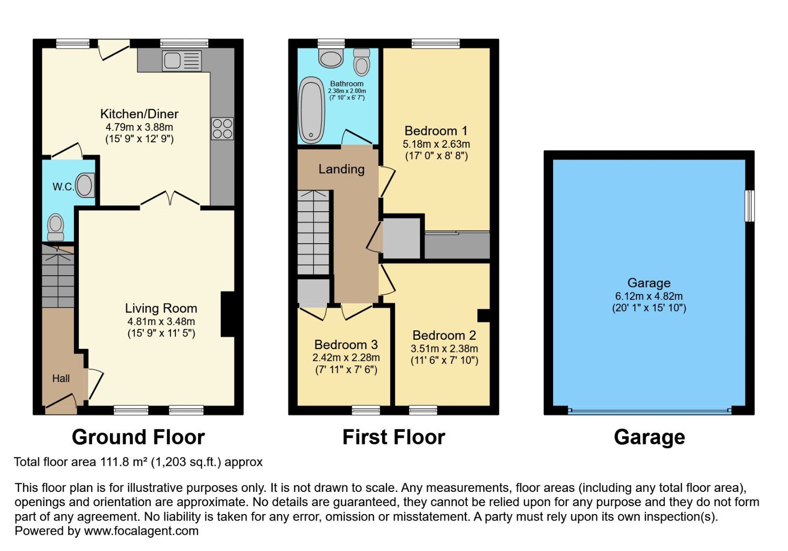 Floorplan of 3 bedroom Semi Detached House for sale, Stonebridge Park, Conlig, County Down, BT23