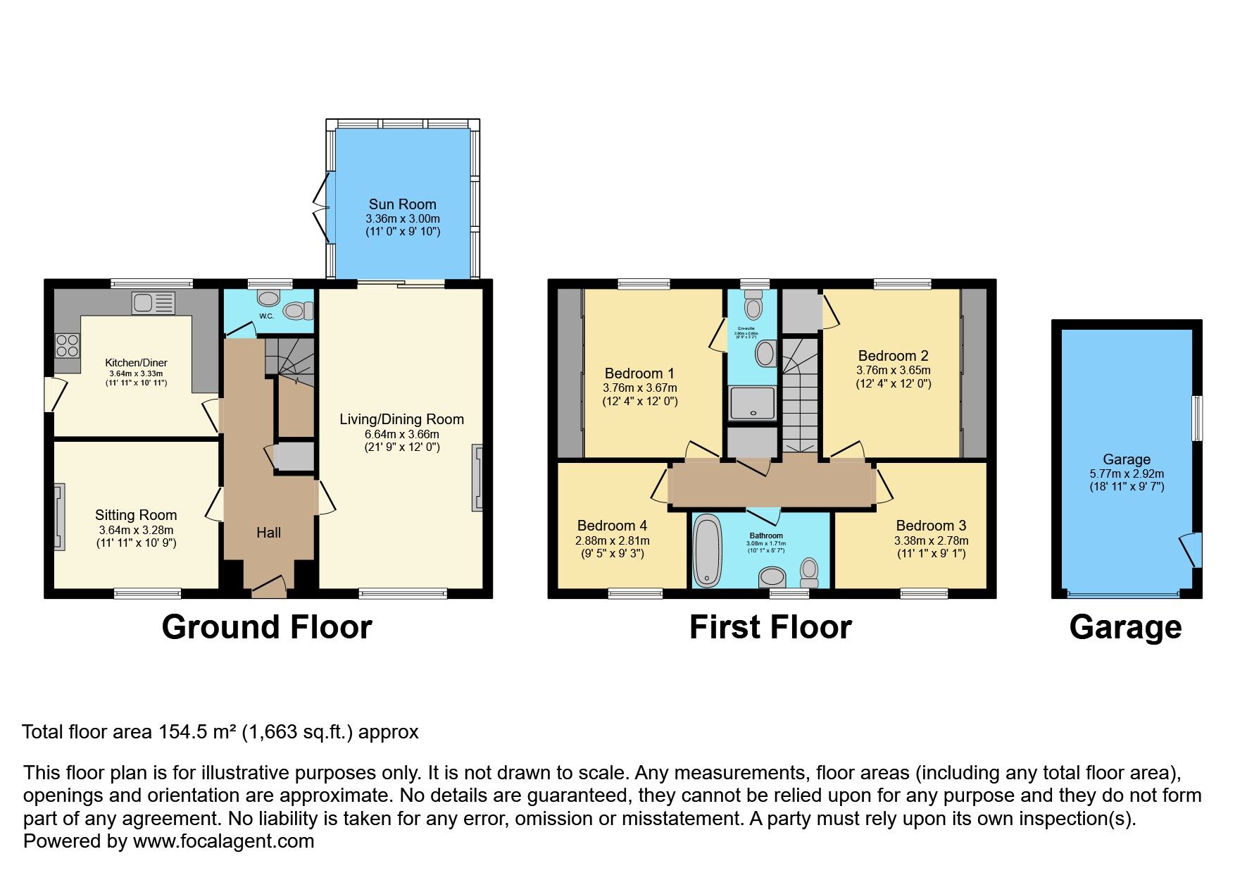 Floorplan of 4 bedroom Detached House for sale, Cairn Point, Donaghadee, County Down, BT21