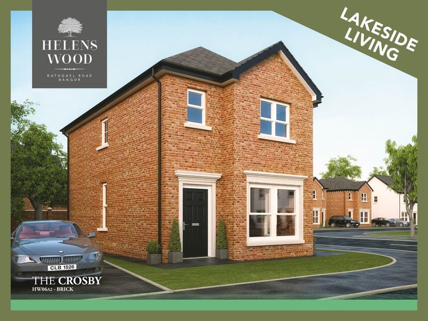 Main image of 3 bedroom Detached House for sale, Site 294 - The Crosby Lakeside Helens Wood, Rathgael Road, Bangor, BT19