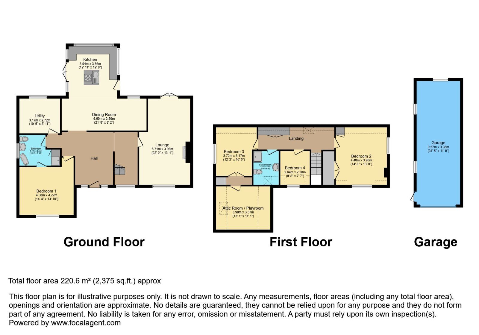 Floorplan of 4 bedroom Detached House for sale, Briarwood Drive, Bangor, County Down, BT19