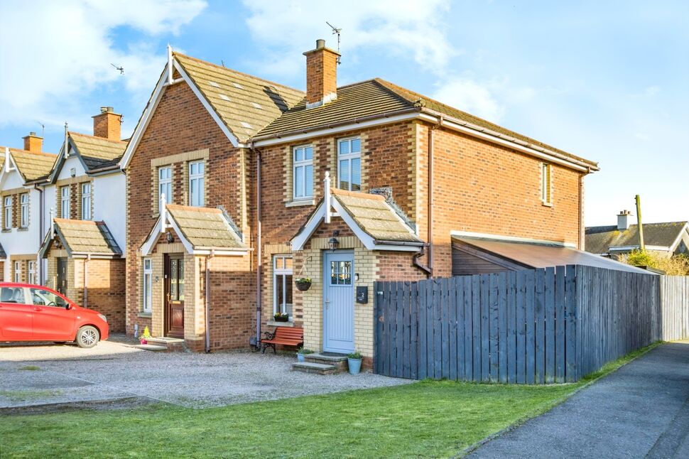 Main image of 3 bedroom End Terrace House for sale, Hawthorne Court, Bangor, County Down, BT20