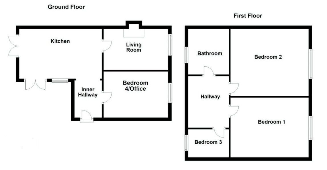 Floorplan of 3 bedroom Semi Detached House for sale, South Sea Road, Flamborough, East Yorkshire, YO15