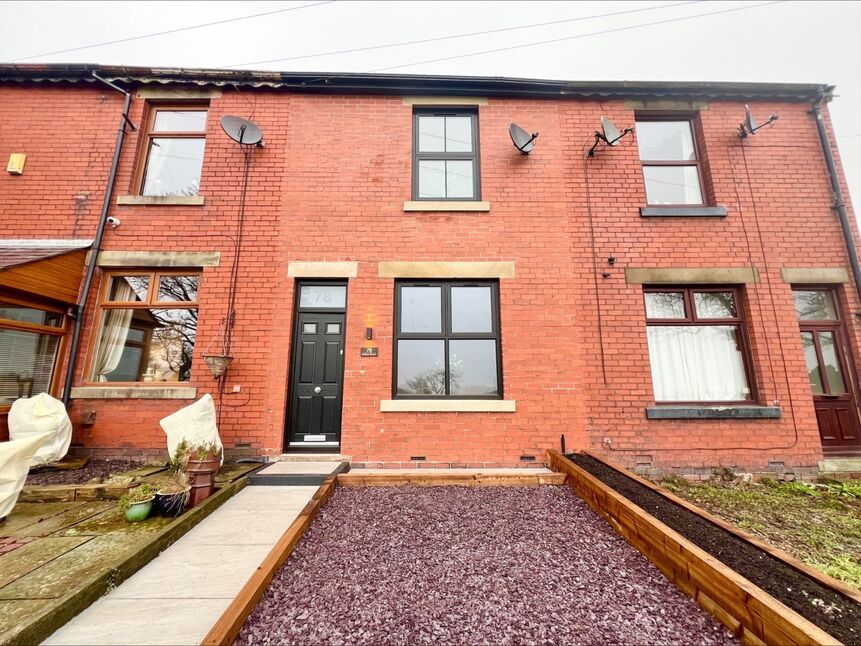 Main image of 2 bedroom Mid Terrace House for sale, Bolton Road, Hawkshaw, Greater Manchester, BL8