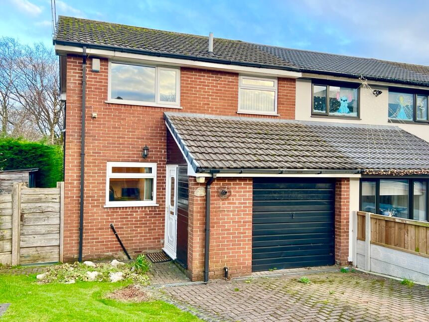 Main image of 3 bedroom End Terrace House for sale, Burnside Close, Radcliffe, Greater Manchester, M26