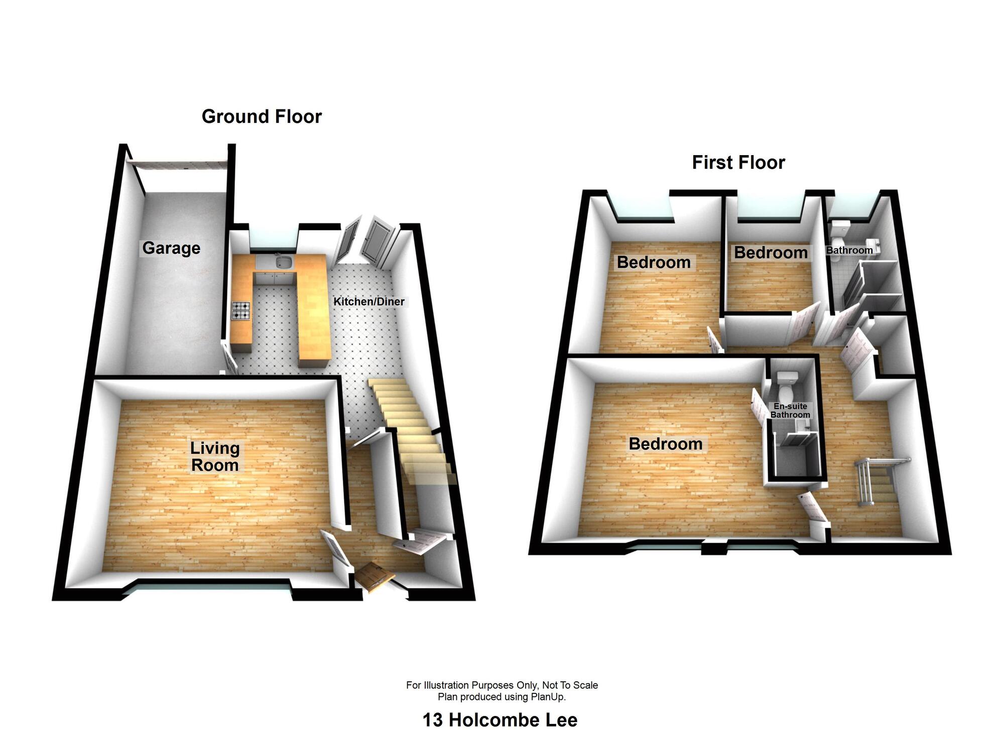 Floorplan of 3 bedroom Semi Detached House for sale, Holcombe Lee, Ramsbottom, Greater Manchester, BL0