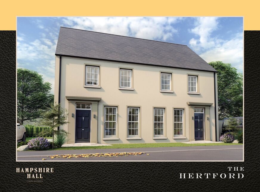 Main image of 3 bedroom Semi Detached House for sale, Hampshire Hall, Carrickfergus, County Antrim, BT38