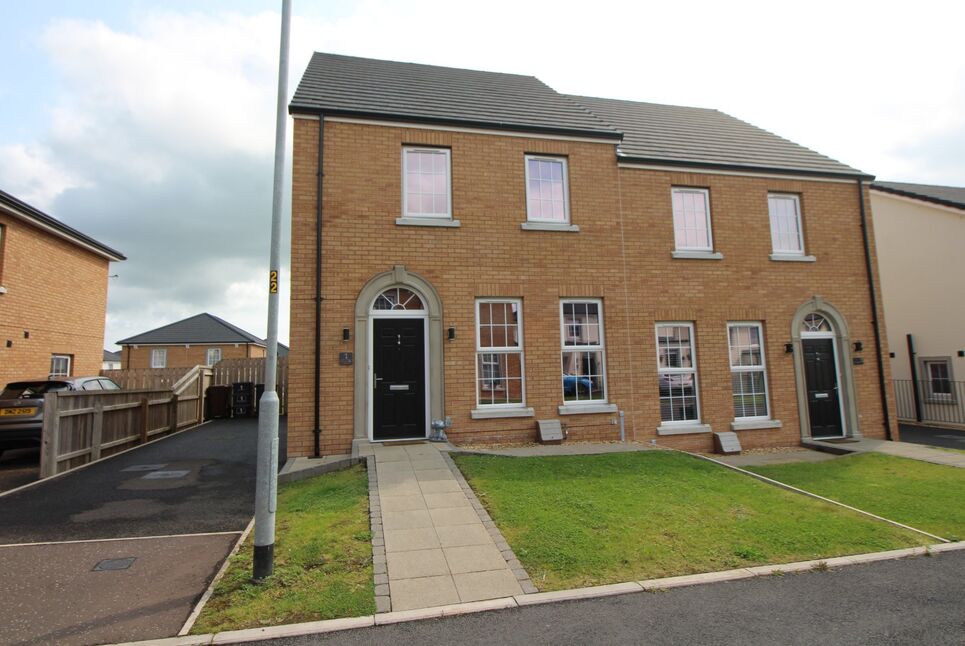 Main image of 3 bedroom Semi Detached House for sale, Bashford Park Avenue, Carrickfergus, County Antrim, BT38