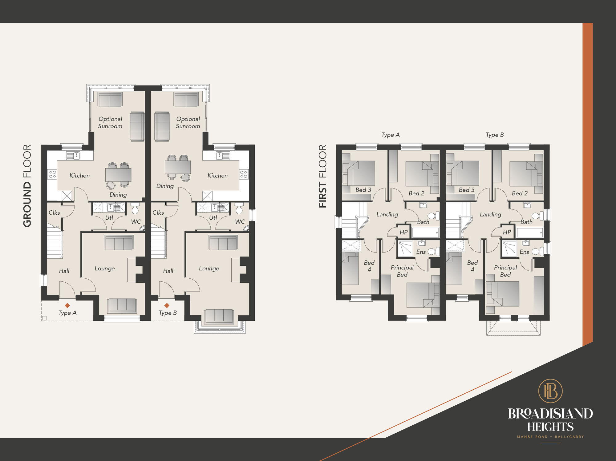 Floorplan of 4 bedroom Semi Detached House for sale, Broadisland Heights, Ballycarry, Carrickfergus, BT38