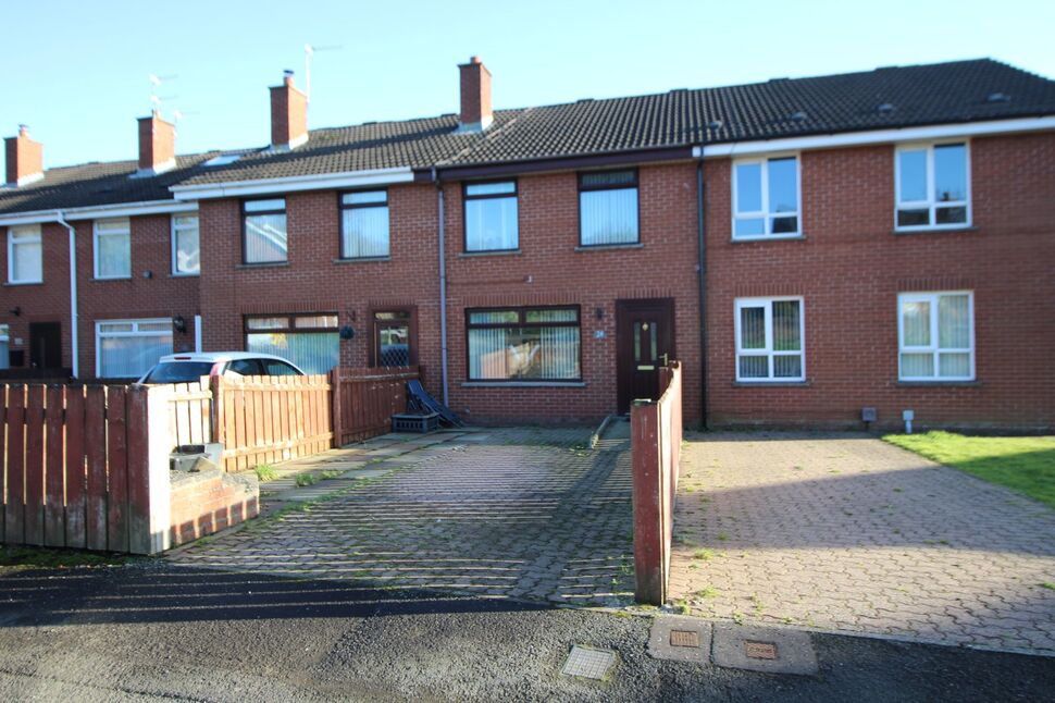 Main image of 3 bedroom Mid Terrace House for sale, Dunluskin Gardens, Carrickfergus, County Antrim, BT38