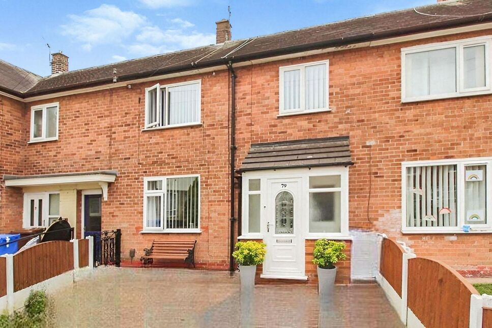 Main image of 3 bedroom Mid Terrace House for sale, Mottershead Road, Manchester, Greater Manchester, M22