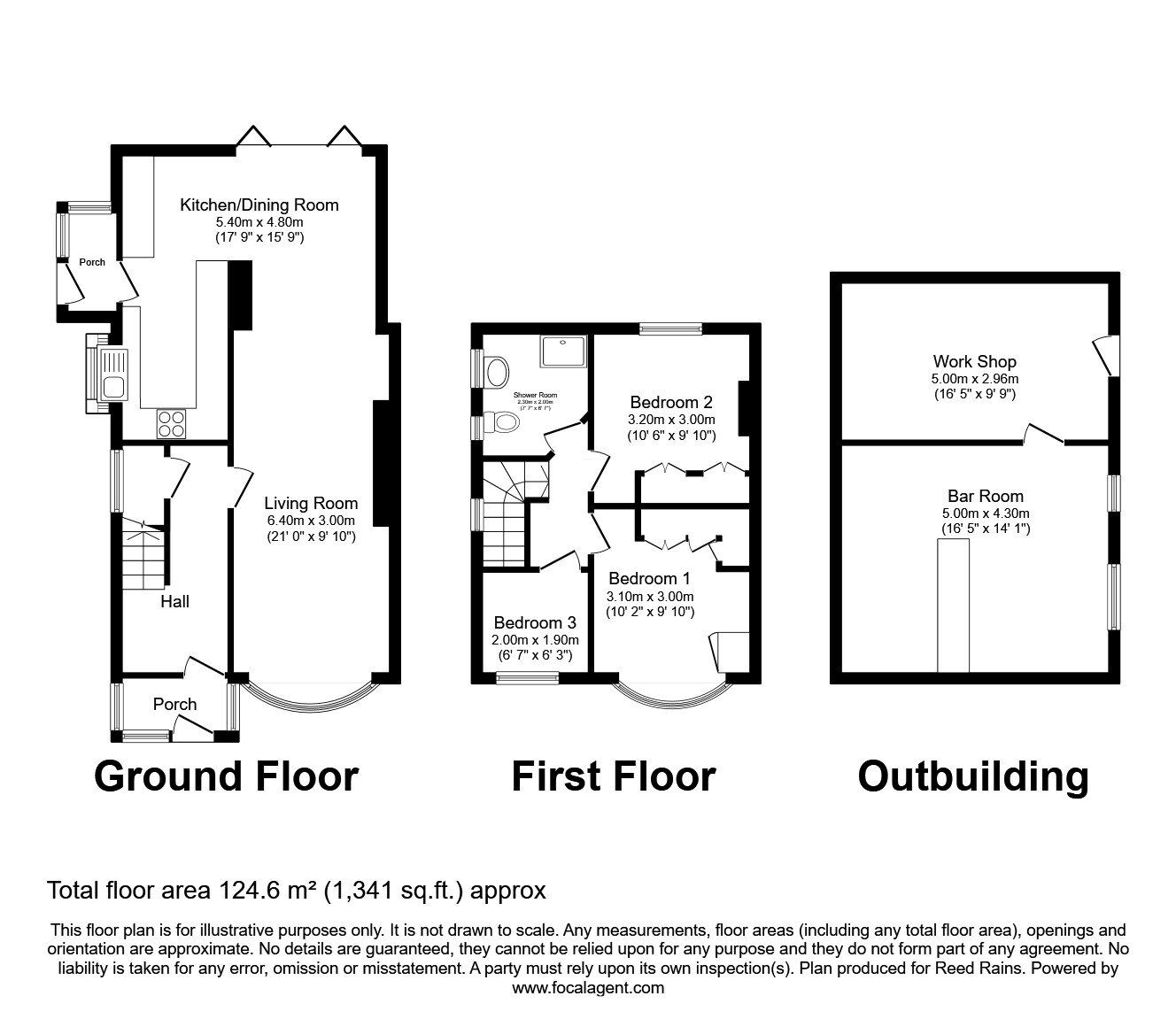 Floorplan of 3 bedroom Semi Detached House for sale, Ashbourne Avenue, Cheadle, Greater Manchester, SK8