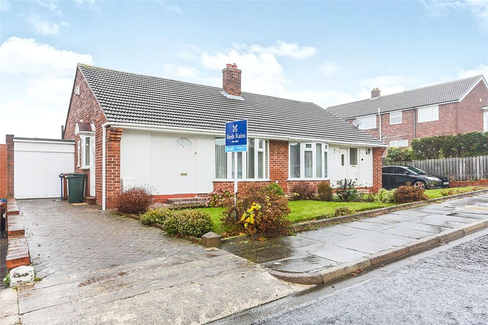 Main image of 2 bedroom Semi Detached Bungalow for sale, Ainsdale Gardens, Chapel House, Tyne and Wear, NE5