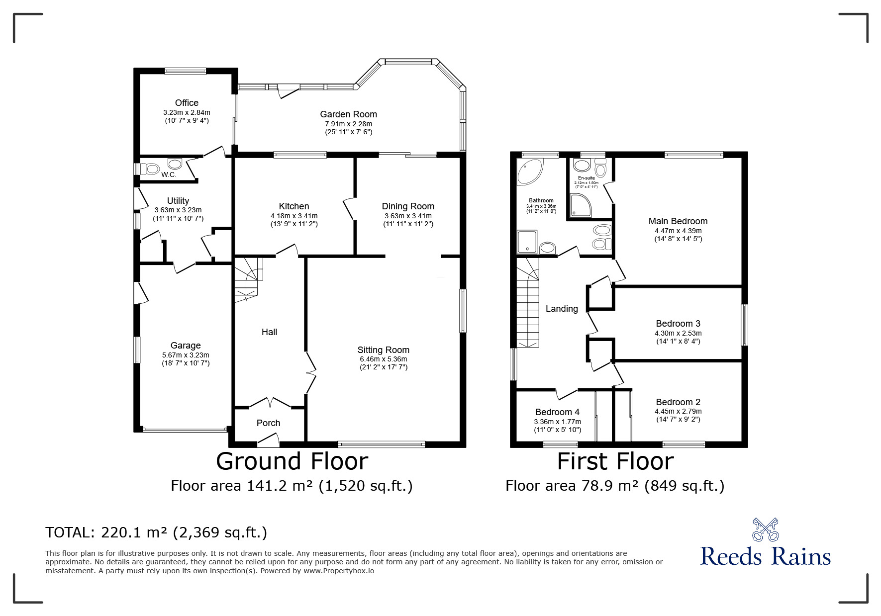 Floorplan of 4 bedroom Detached House for sale, Station Road, Newburn, Tyne and Wear, NE15