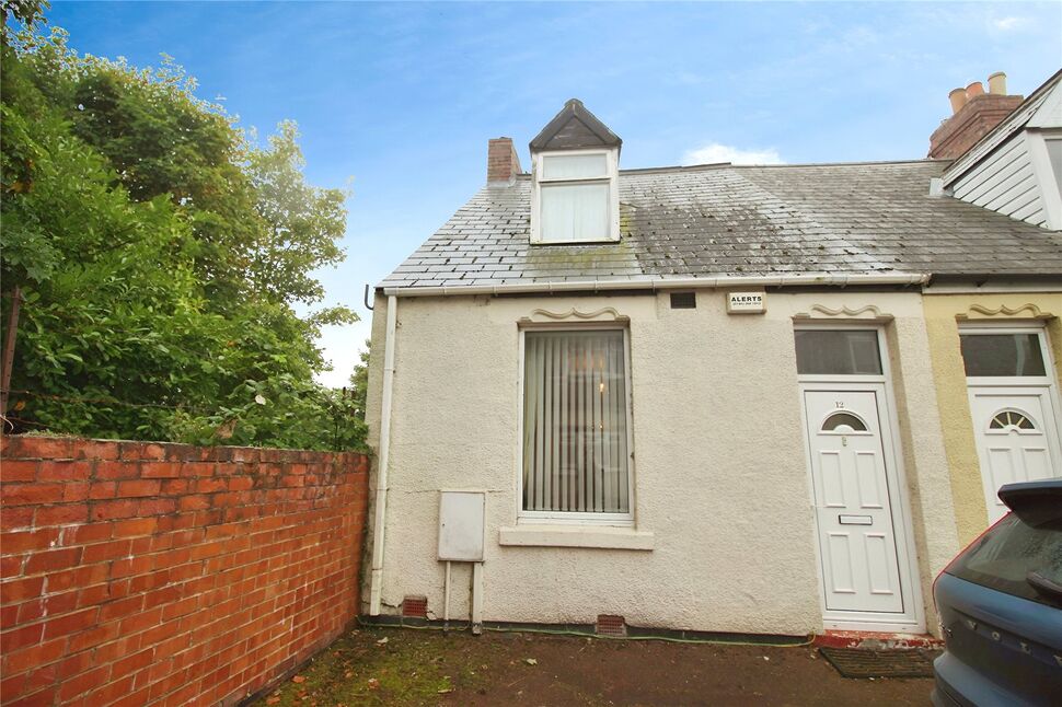 Main image of 2 bedroom End Terrace House for sale, Edna Terrace, Newcastle upon Tyne, Tyne and Wear, NE5