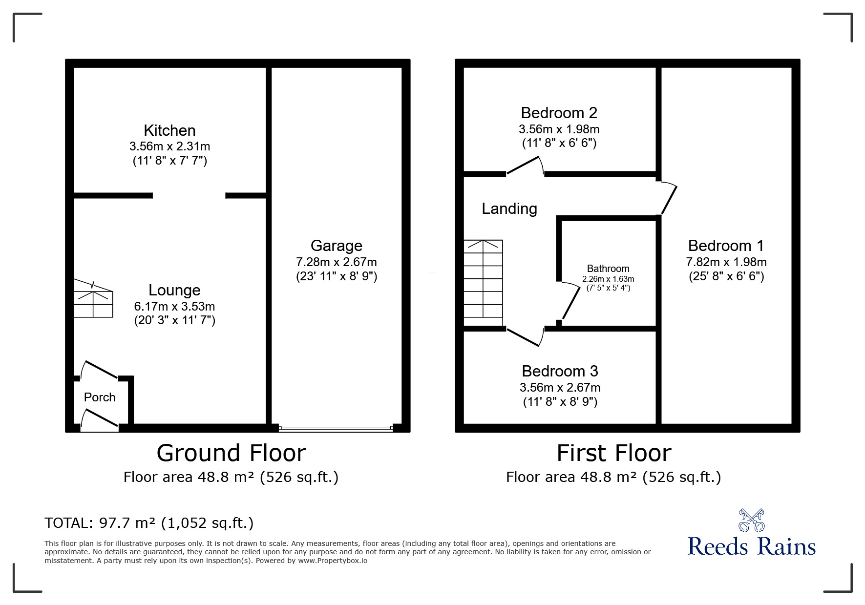 Floorplan of 3 bedroom Semi Detached House for sale, Burnham Avenue, Newcastle upon Tyne, Tyne and Wear, NE15