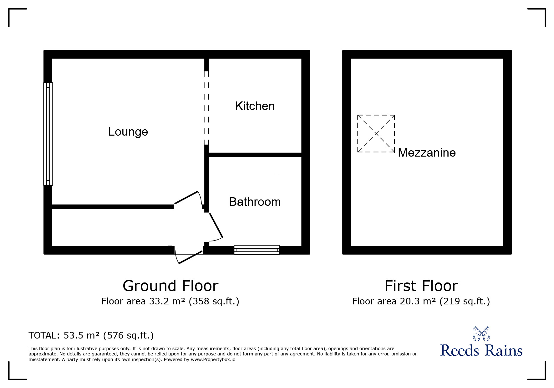 Floorplan of 1 bedroom Semi Detached Bungalow for sale, Marsham Close, Newcastle upon Tyne, Tyne and Wear, NE15