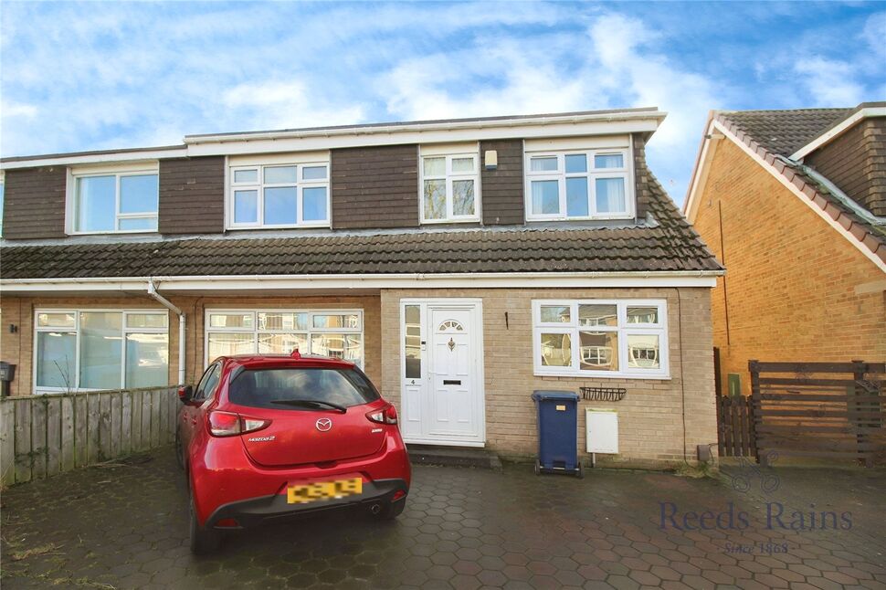 Main image of 4 bedroom Mid Terrace House for sale, Histon Court, Newcastle Upon Tyne, NE5