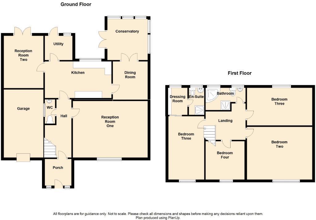 Floorplan of 4 bedroom Detached House to rent, Preston Road, Chorley, Lancashire, PR6