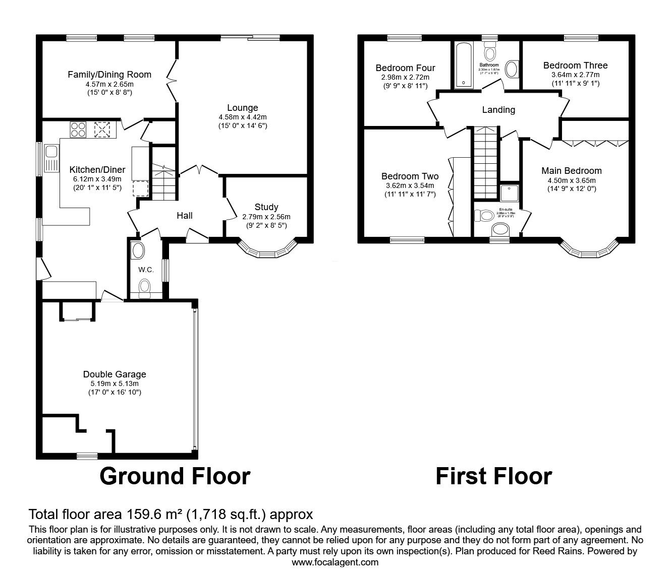 Floorplan of 4 bedroom Detached House for sale, Jersey Fold, Buckshaw Village, Lancashire, PR7