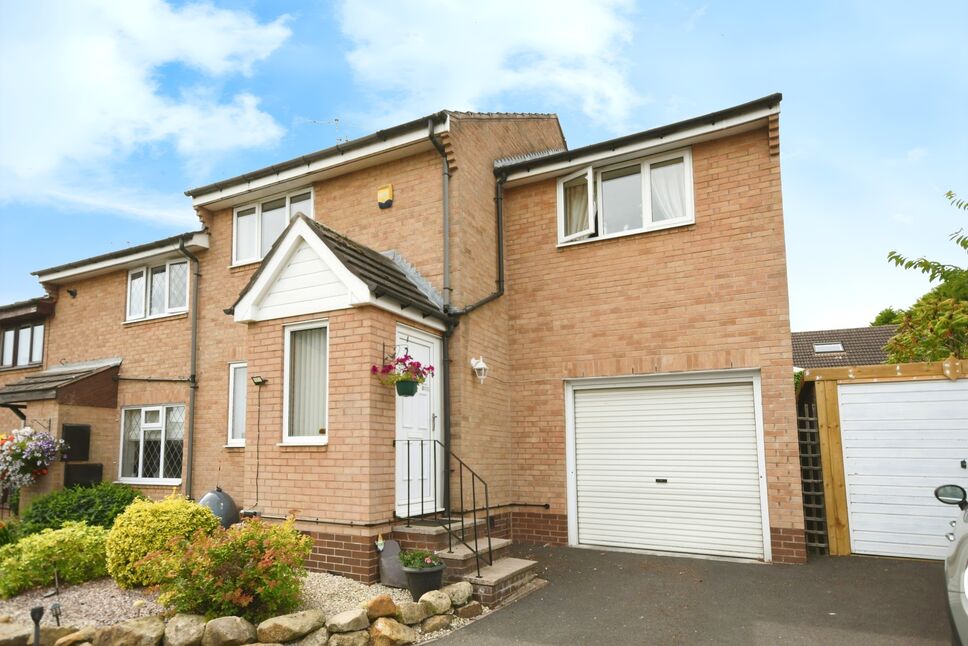 Main image of 3 bedroom End Terrace House for sale, Cairn Drive, New Whittington, Derbyshire, S43