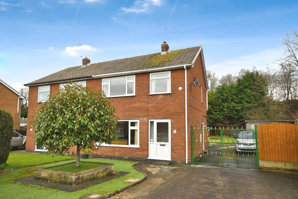 Main image of 3 bedroom Semi Detached House for sale, Avondale Road, Inkersall, Derbyshire, S43