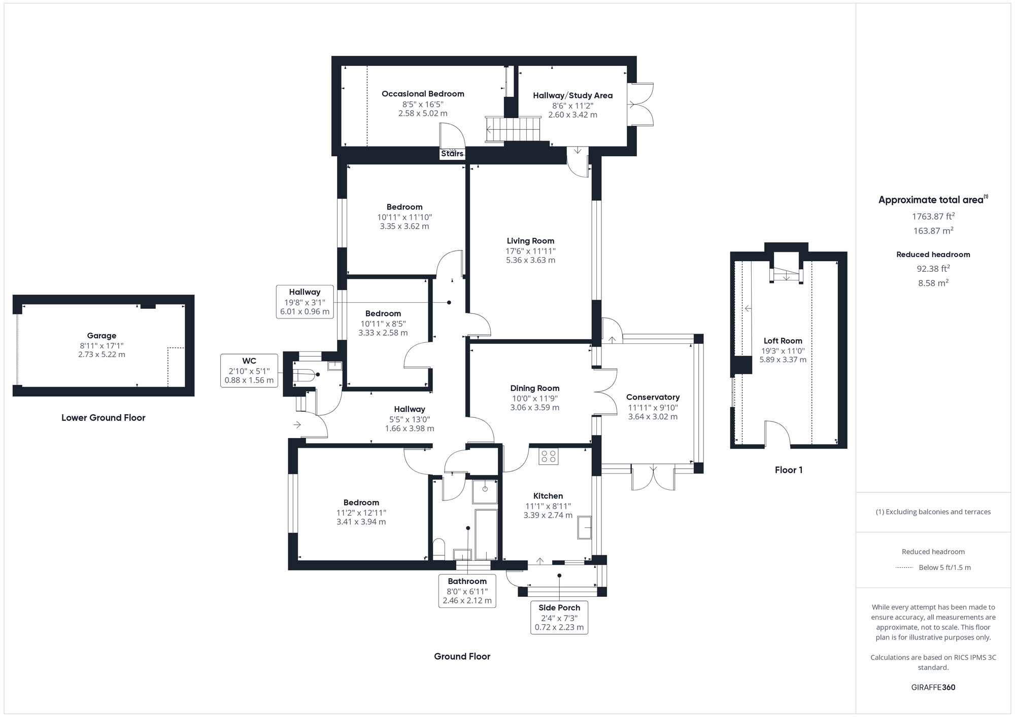 Floorplan of 3 bedroom Detached Bungalow for sale, Seaview Road, Portishead, Bristol, BS20