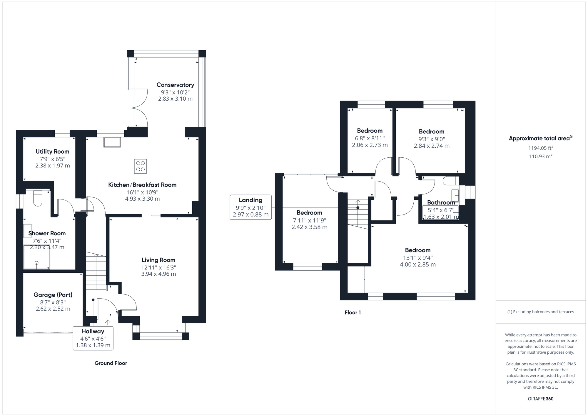 Floorplan of 4 bedroom Detached House for sale, Millcross, Clevedon, North Somerset, BS21