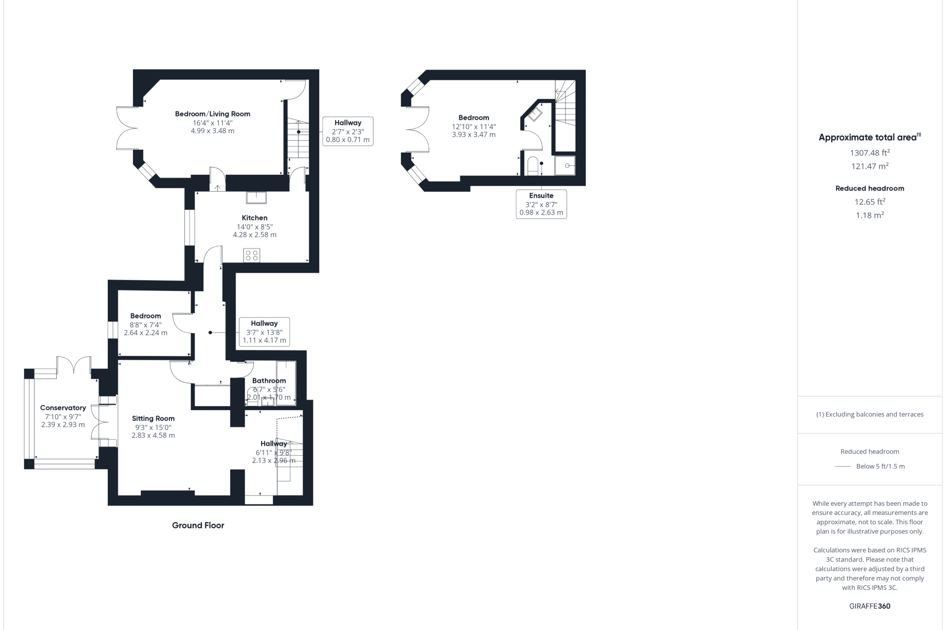 Floorplan of 2 bedroom  Flat for sale, 42 Wellington Terrace, Clevedon, North Somerset, BS21