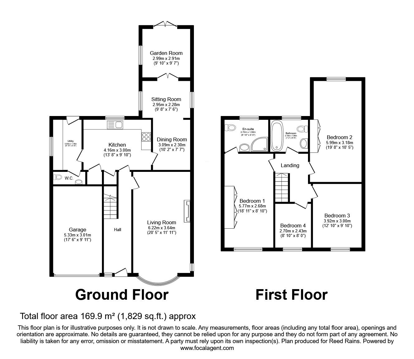 Floorplan of 4 bedroom Detached House for sale, Firbeck Close, Congleton, Cheshire, CW12