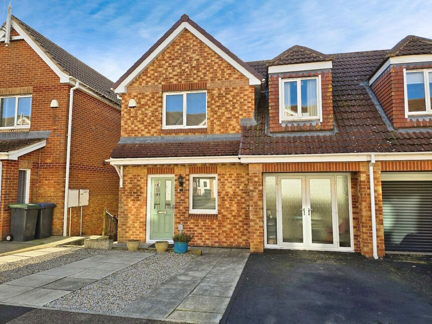 Main image of 4 bedroom Semi Detached House for sale, The Chequers, Consett, Durham, DH8