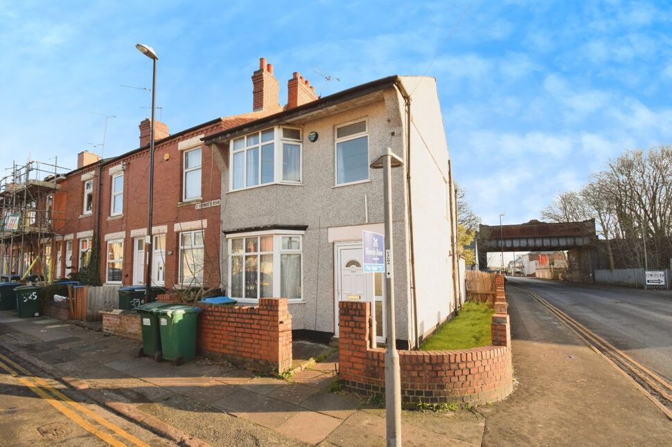 Main image of 3 bedroom End Terrace House for sale, St. Georges Road, Coventry, West Midlands, CV1