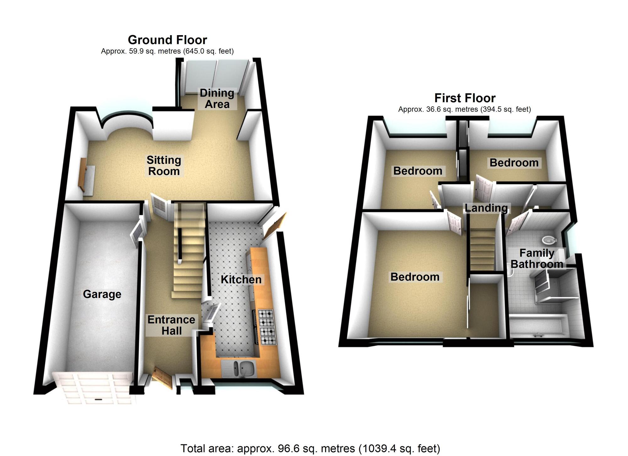 Floorplan of 3 bedroom Detached House for sale, Coombe Park Road, Coventry, West Midlands, CV3