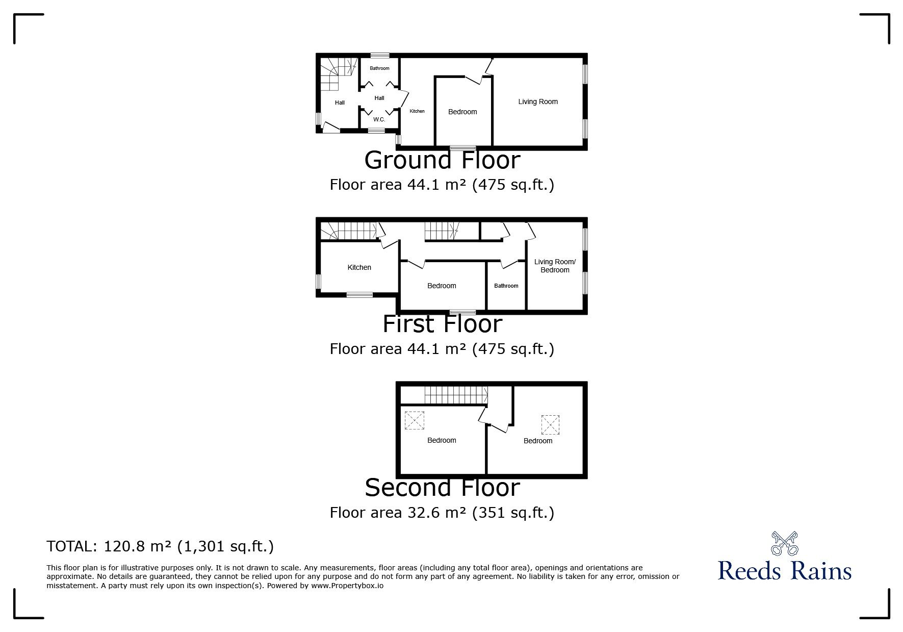 Floorplan of 4 bedroom End Terrace House for sale, North Street, Stoke, Coventry, CV2